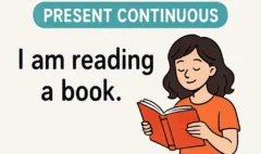 present continuous