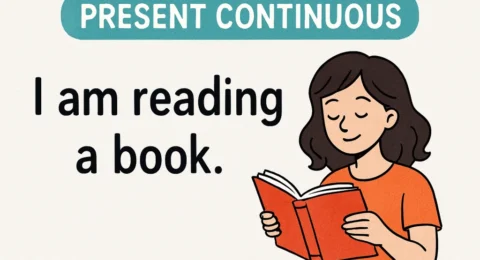 present continuous