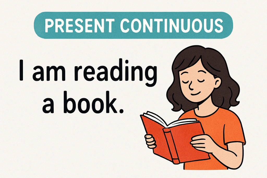 present continuous